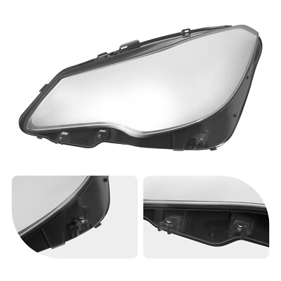 For 2014-2017 Mercedes W207 E-Coupe Left Headlight Lens Cover PC Headlight Cover