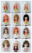D20313L New Material Combed BJD Mohair Wig 8-9inch9-10inch 10-11inch Blythe Hair