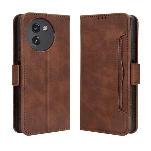 Para Doogee Note 59 Pro, Ranura para Tarjeta Separable Abatible Cuero Billetera Soporte Estuche Cubierta - Imagen 24 de 29