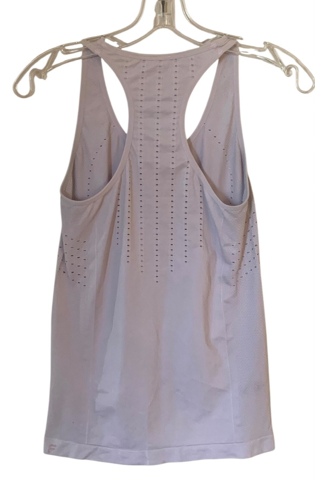 FABLETICS Solid Light Pink Seamless Breathable Ra… - image 5