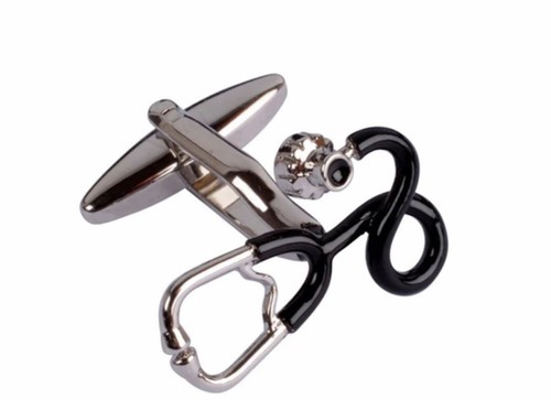 DOCTORS STETHOSCOPE CUFFLINKS BN