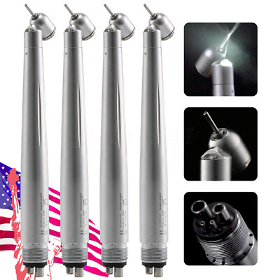 NSK Ti-Max X450 M4 Surgical 45° LED Speed Handpiece Dental Single Water Jet 18W