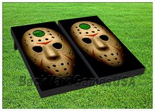 VINYL WRAPS Cornhole Boards DECAL The Mask Bag Toss Game Stickers 461