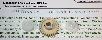 (3 PIECE)HP LASERJET 1160 1320 P2015 FUSER GEAR SET PREMIUM QUALITY USA ISO9001