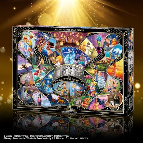ナイト・アット・ザ・ムービー　1000ピース 1000ピース ジグソーパズル ディズニー ナイトアットザムービー