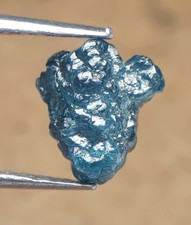 1.00 Ct, Natural Diamond,Light Blue Rough,Natural Uncut Diamond,Raw Diamond,Ring