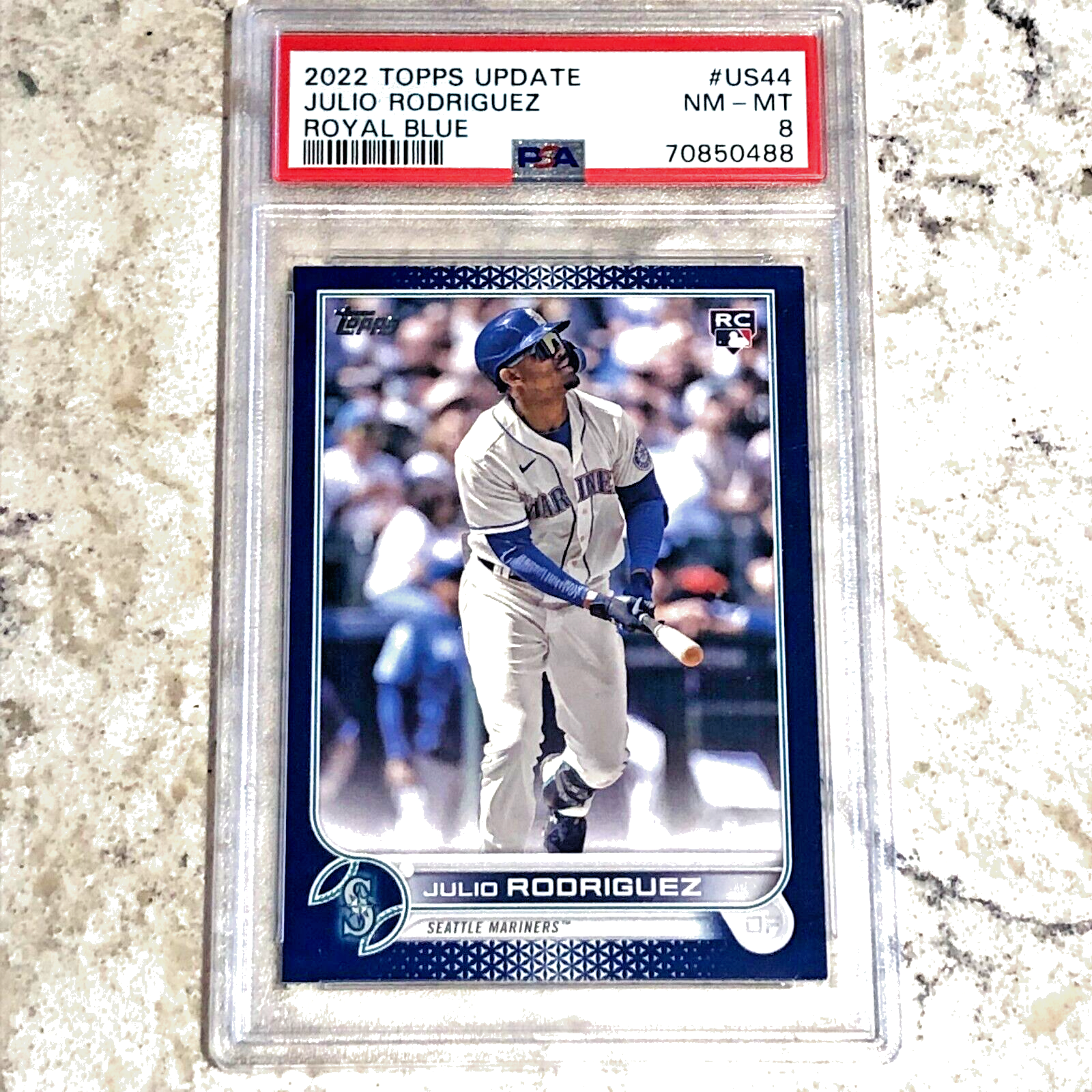 2022 Topps Update Series - Royal Blue #US44 Julio Rodriguez (RC 