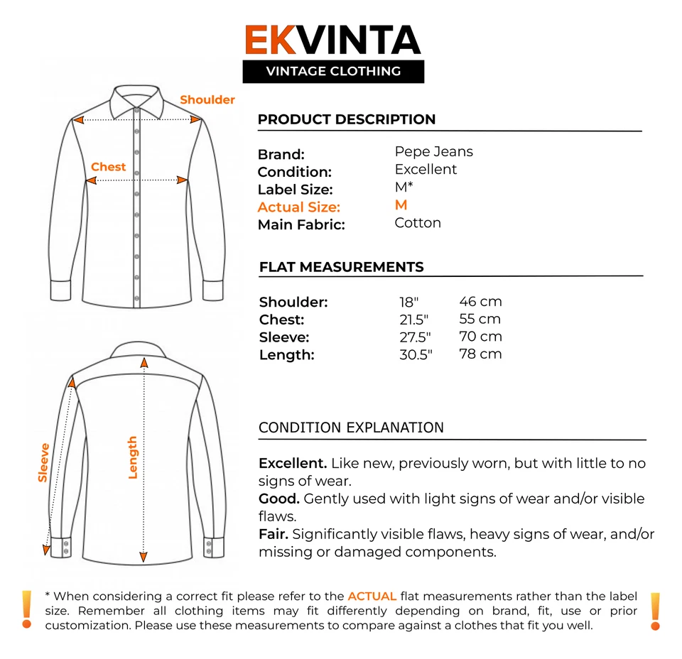 Pepe Jeans Denim Shirt Mens Medium Blue Long Sleeve Regular Button Up Pearl Snap - Image 2 of 4