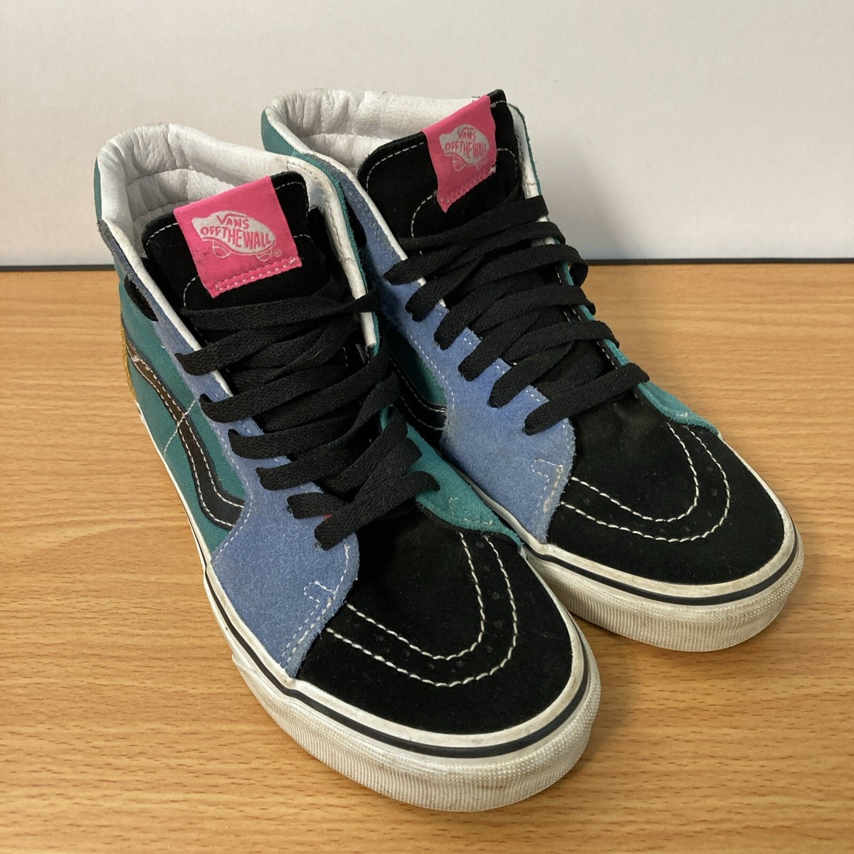 Vans SK 8-Hi Mix Hi Top Vans Sk8-Hi Mix - Black / White – Kith main image 2
