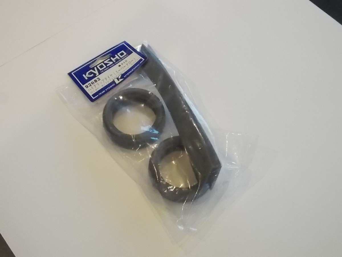 【R】 92682 Narrow High Grip Tire - Kyosho Pure Ten TF-2 TF-3 TF-4 EP GP