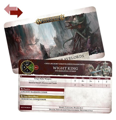 BATTLETOME: SOULBLIGHT GRAVELORDS + WARSCROLL CARDS Warhammer *New* AoS - Picture 2 of 4