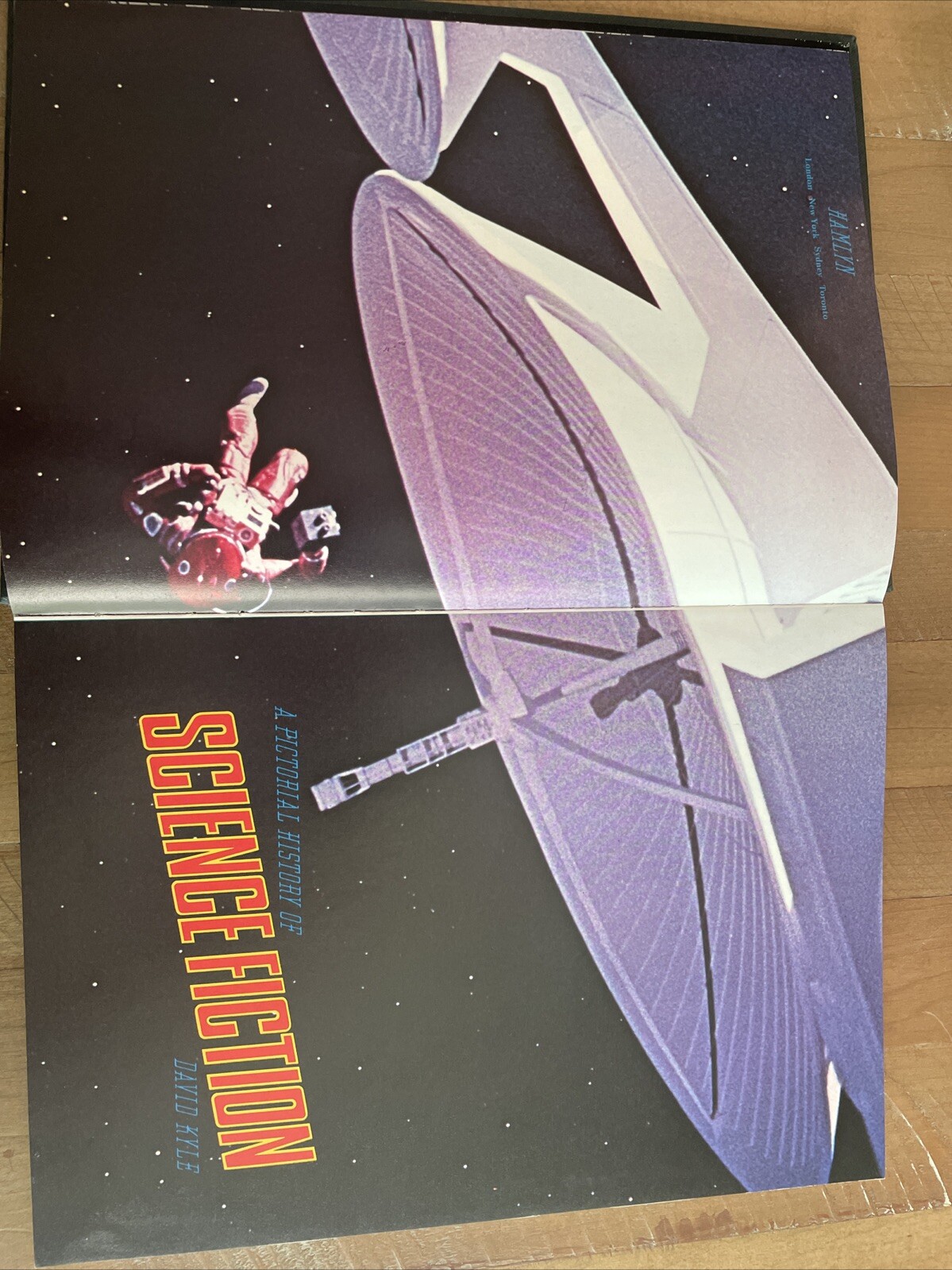 A Pictorial History Of Science Fiction By David Kyle, HB, 1976 Hamlyn