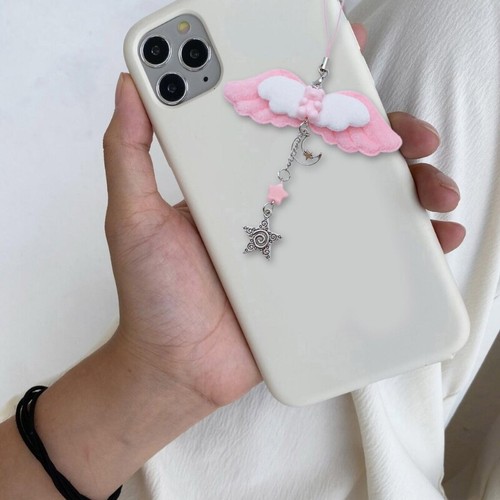 Bear Wing Star Phone Charm Straps Keys Hanging Pendants Y2K Bag Decoration - Zdjęcie 7 z 8