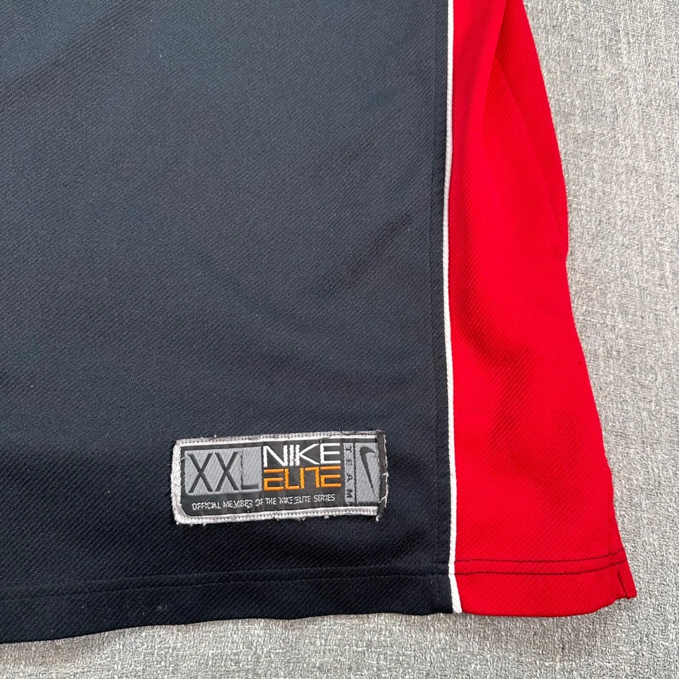 Camiseta deportiva Nike Elite Maryland Terrapins para hombre XXL roja negra abotonada Foto 2 de 4