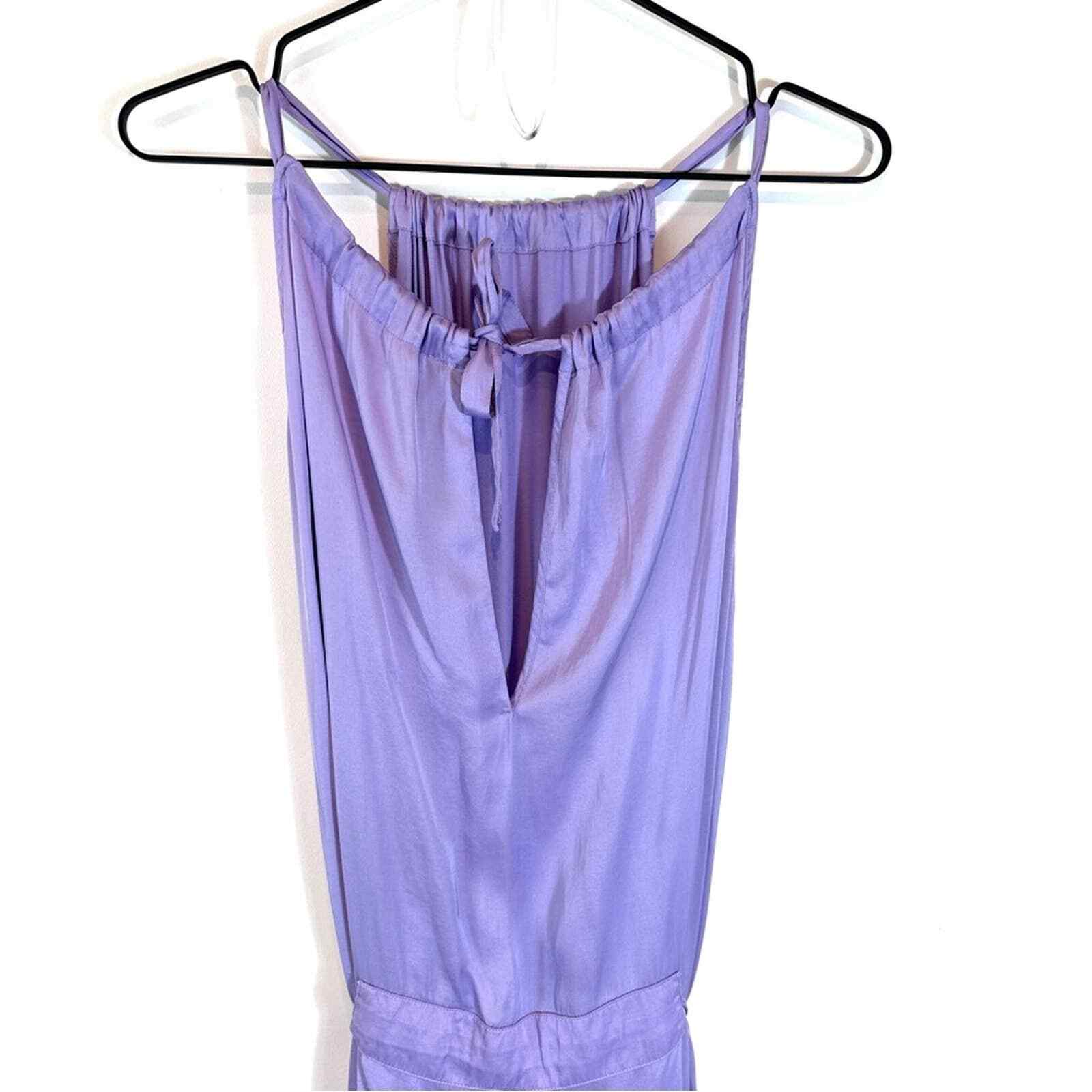 Raquel Allegra 2 Medium Holter Maxi Dress Lilac - image 9