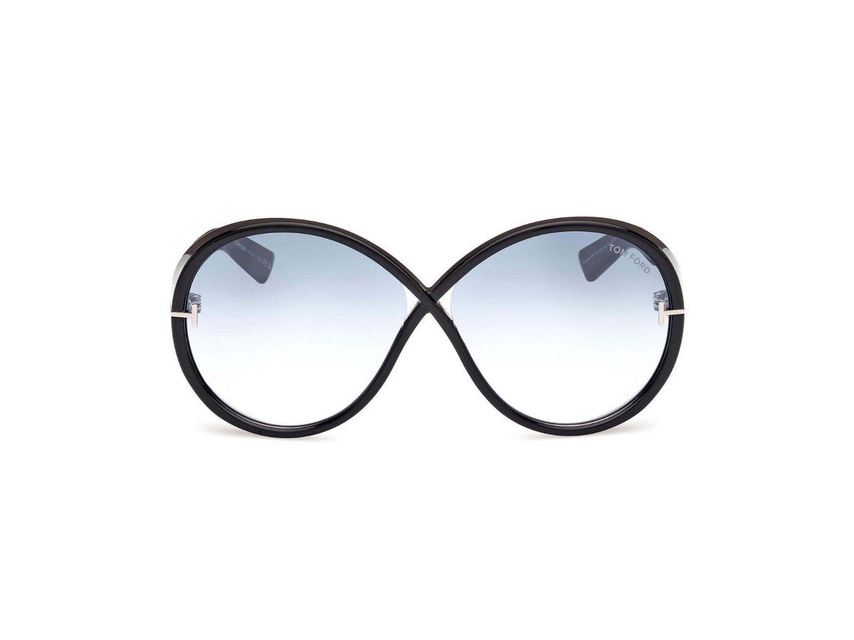Tom Ford Sunglasses Women Black Round Frames Lens ICON ROUND SUNGLASSES | TOM FORD Fashion main image 4