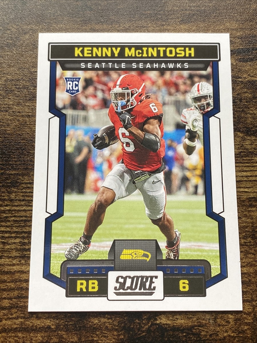 2023 Panini Score #320 Kenny McIntosh RC Rookie Seattle Seahawks