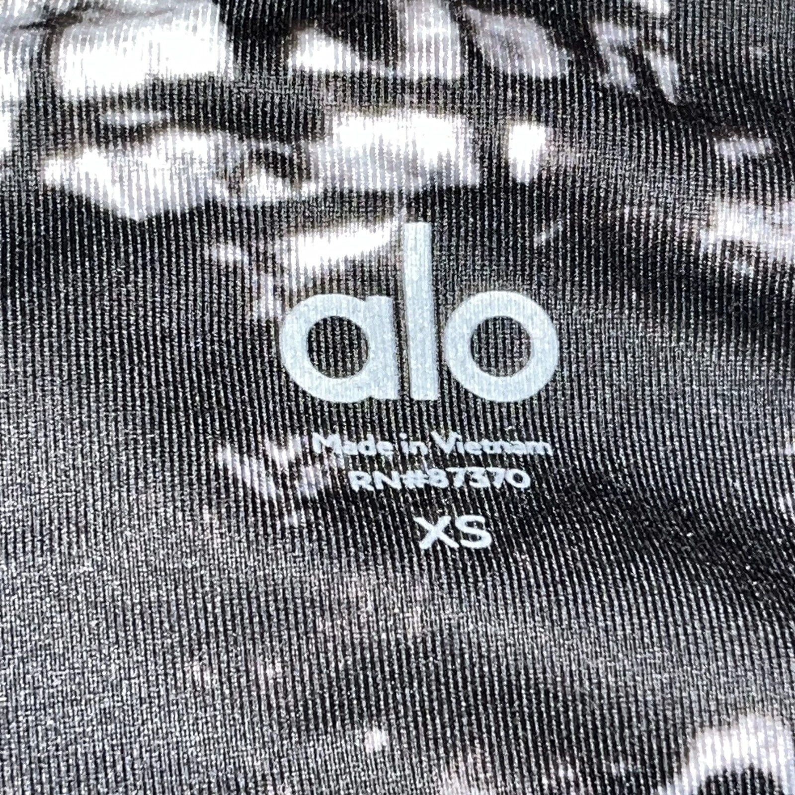 alo-yoga airbrush tie dye blotted yoga run leggings