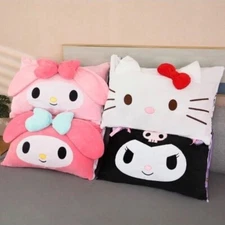 Hello Kitty, My Melody, & Kuromi Double-sided  Soft Pillow Case Sold In Pairs 