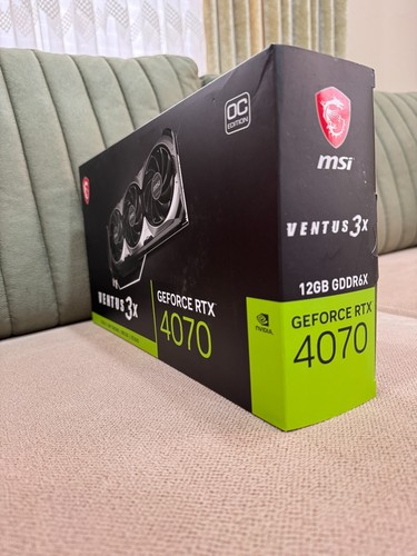 MSI RTX 4070 Ventus 3X OC Edition NVIDIA Open Box - Bild 2 von 5