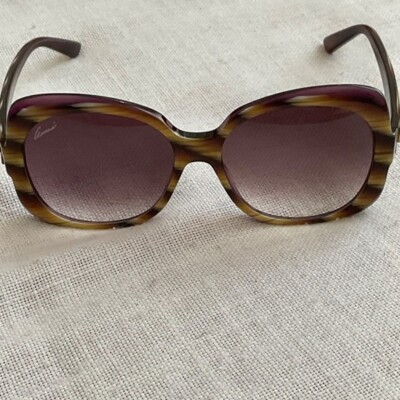 Gucci Brown Violet Horn GG3189/S Sunglasses | eBay display picture 1
