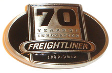 Spec-Cast Freightliner 1942-2012 Enamel Semi Tractor Trailer Truck Belt Buckle