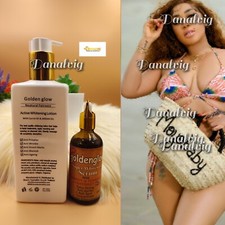 Golden Glow Body Milk 500ml Lotion Natural Fairness Active Whitening  Body Oil