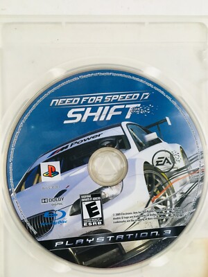 Need For Speed Shift Play Station 3 Video Games EA Games Dolby Digital Blu-ray