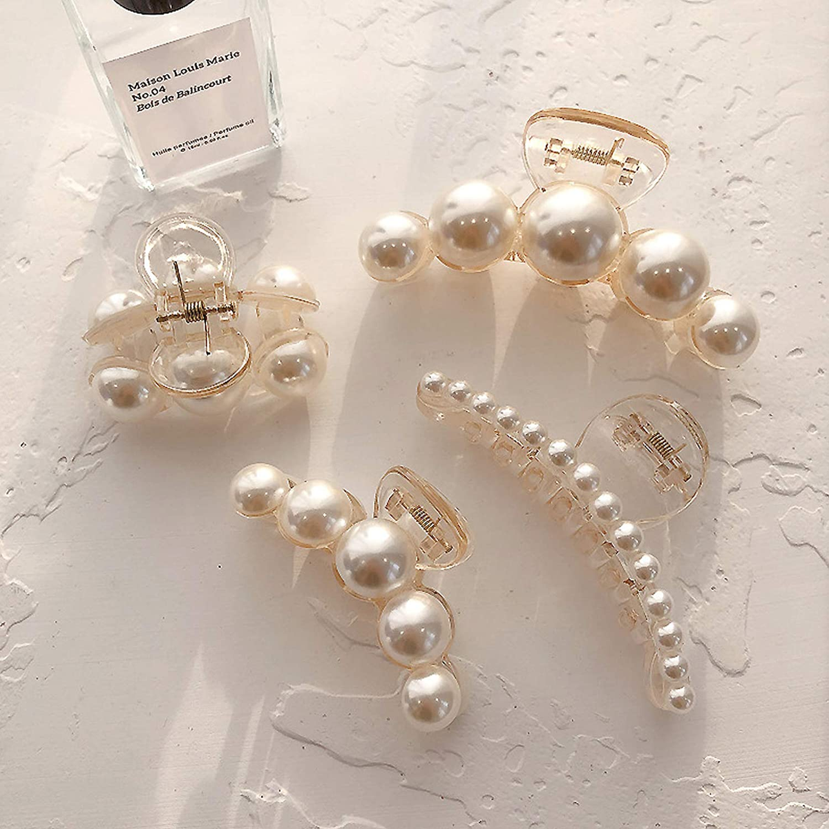 Elegant Pearl Hair Clips Set for All Hair Types - Strong  display picture 2