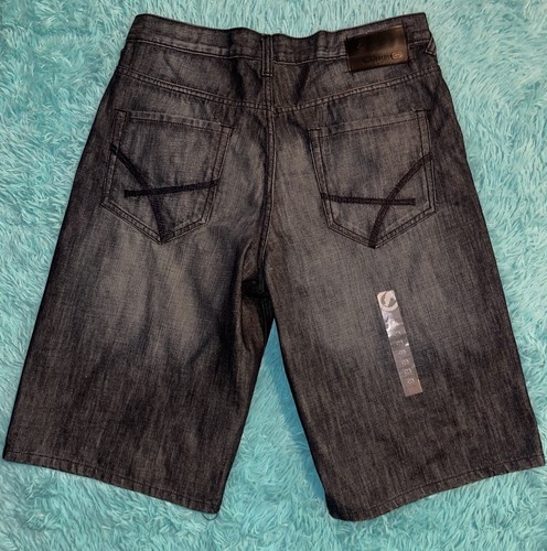 Men ECKO UNLTD Baggy Denim Jean Shorts Size 36 - Picture 3 of 12