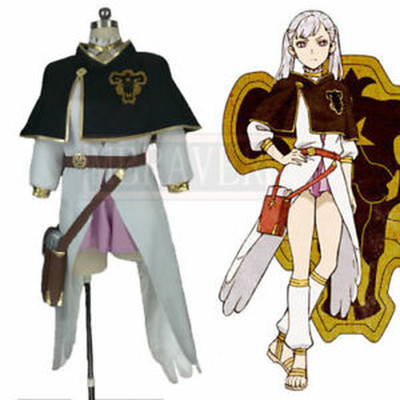Black Clover Noell Silva Cosplay Costume Custom Made! Free Shipping