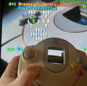 Sega Dreamcast Controller Yellowing HKT-7700 OEM Tested Working Pic's for demo