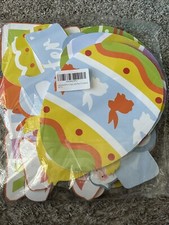 8 PCS Easter Yard Signs Decorations Outdoor, Waterproof Easter Yard Signs