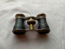 Ancienne Paire De Jumelle D'opéra théâtre Jolis Motifs Vintage Rétro binoculaire