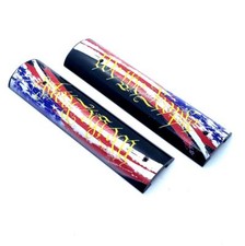 2 x Heat Resistant Solid Aluminum Picatinny Rail Cover 6" Long- We The People