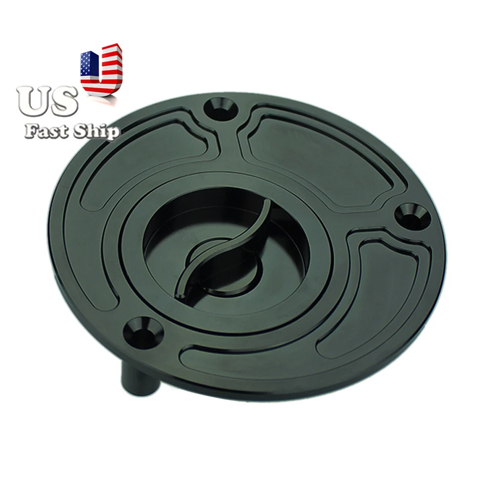 Tapa de combustible de gasolina CNC negra para Ducati 748 916 996 998 848 1098 S/R todo el año sin llave Foto 2 de 4