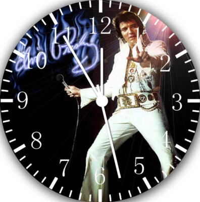 Elvis Aaron Presley Wall Clock G25 Personalized option with adding name