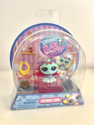 Littlest Pet Shop LPS Serie 4 Gen 7 G7 Sweet Life Kurzhaar Katze #316 BRANDNEU