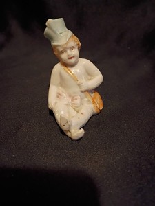 Vintage, Antique Porcelain Figurine.                                    (4)