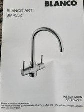 Blanco ARTI BM4552  Chrome Finish Kitchen Tap