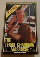 THE TEXAS CHAINSAW MASSACRE / 1st Gen / Original / K-Tel / Like New VHS