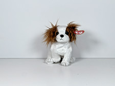 Original Ty Beanie Baby - 7 inch Regal the King Charles Spaniel