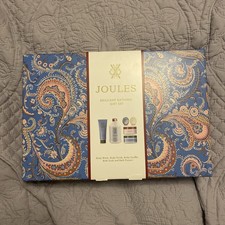 BNWT Joules Brilliant Bathing Gift Set Body Wash, Scrub, Souffle, Soak, Fizzers