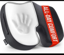 5 STARS UNITED Seat Cushion for Tailbone Pain Relief   Memory Standard, Black