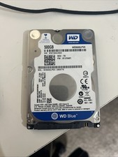 WD Blue 500GB 2.5" SATA Hard Drive HDD WD5000LPVX Laptop Internal Drive