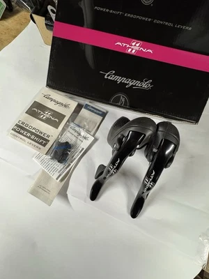New Campagnolo Athena Ergo Levers 11 Speed 11x3 11x2 Speed Road Bike Shifters - Image 1 of 4