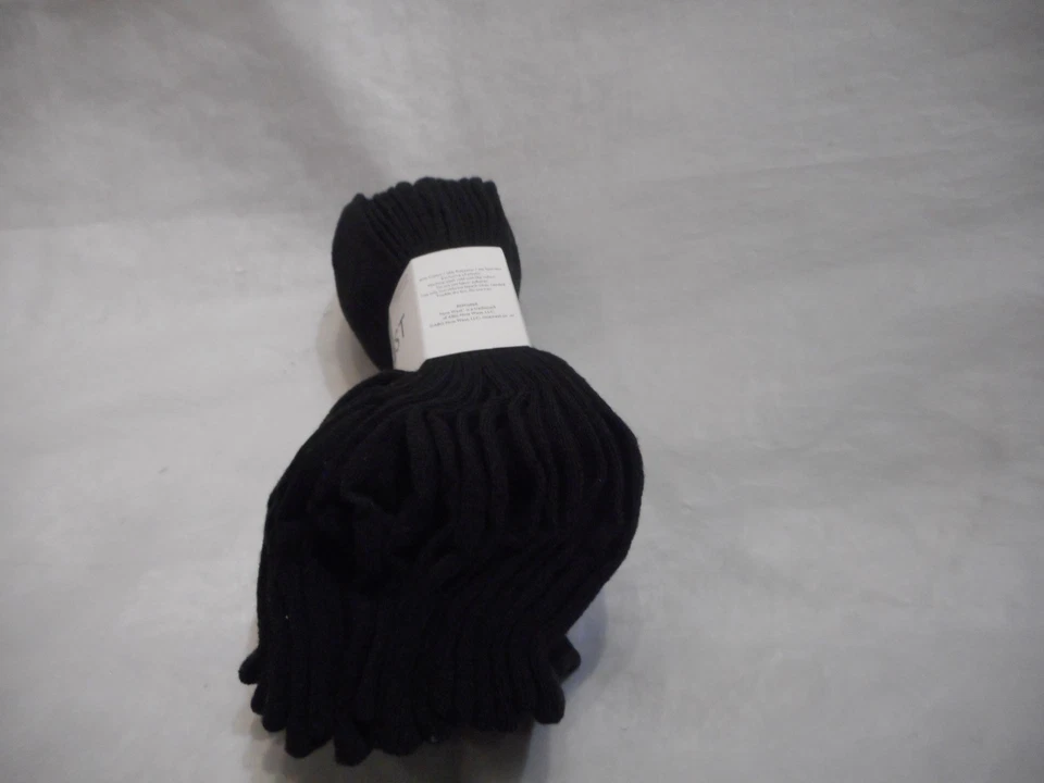 Nine West 8 PARES Calcetines Cuarto Negro Mezcla Algodón Zapato Talla 5-10 Foto 3 de 4