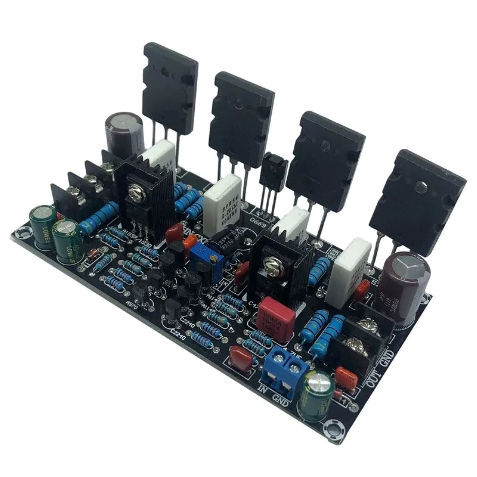 Mono Power Amplifier Board 200W 1943+5200 High After Tube Board Accessories Part