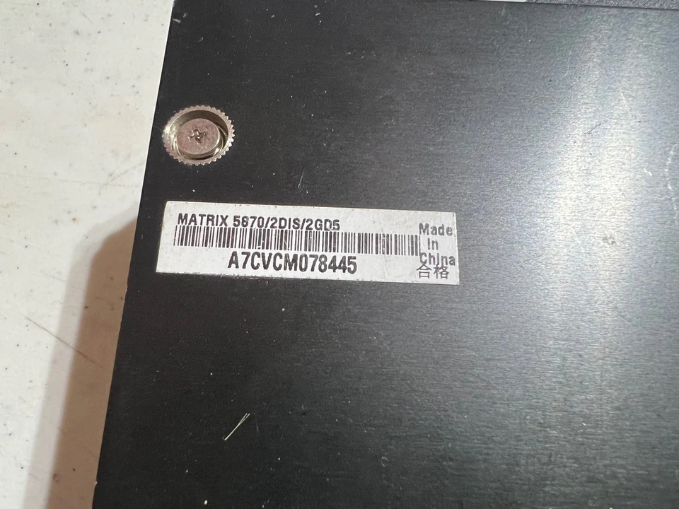 ASUS ROG Matrix HD 5870 Platinum 2GB Overclocking Graphics Card - Image 3 of 4