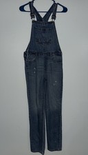 GAP Kids Girls Denim Overalls Size XL Light Wash 100 Cotton